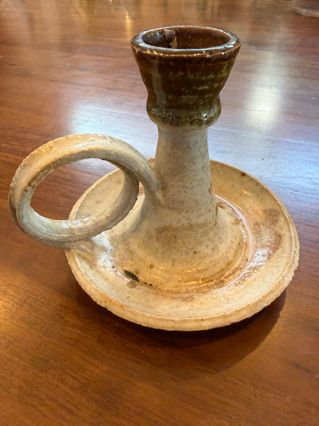 Vintage style Studio Art Pottery Candle Holder