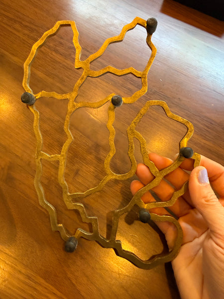 Brass Trivet Scandinavia