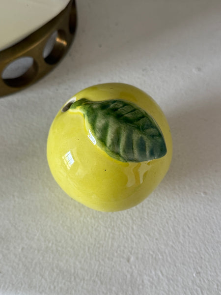 Ceramic Lemon collectible