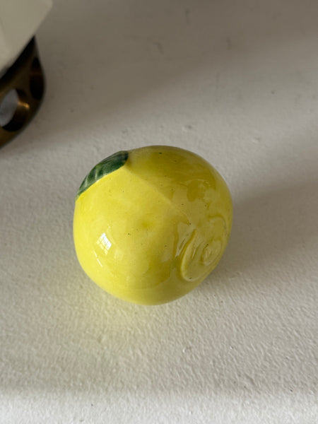 Ceramic Lemon collectible
