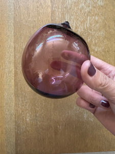 Vintage Purple Glass Orb