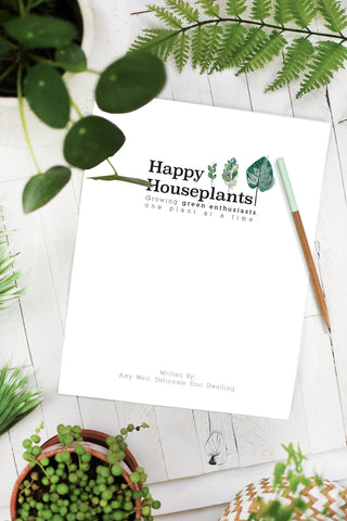 Happy Houseplants eBook
